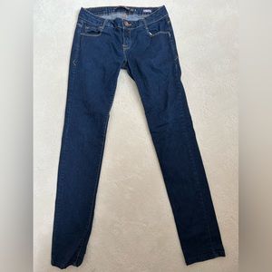 ZARA skinny denim jeans size 6 Denim Rules by TRF cowgirl western cool modern